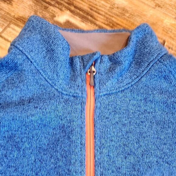 🔸️Spyder Empire Blue Heathered Full Zip Lightweight Jacket Men's Large - Picture 6 of 12